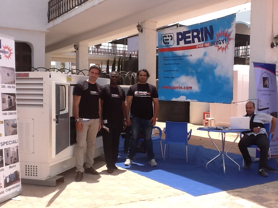 Perin Generators alla fiera Libia Build 2012 a Tripoli