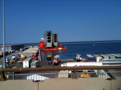 Energia Peringenerators per la costruzione delle paratie nel canale di Panama