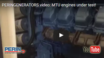 PERINGENERATORS video: MTU engines under test!