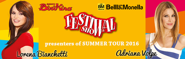 FESTIVAL SHOW 2016: two presenters for the summer tour!