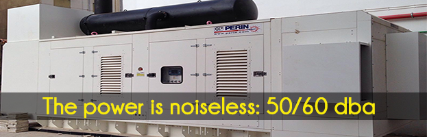 With PERINGENERATORS the power is noiseless: only 50/60 dba!