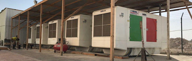 PERINGENERATORS: New installation in the Middle East