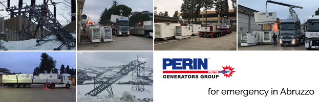 New shipments of power generators in Abruzzo