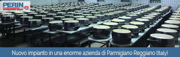 PERINGENERATORS: nuovo impianto in un’enorme azienda produttrice di Parmigiano Reggiano (Campogalliano – Modena)