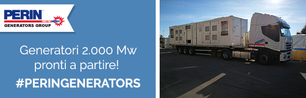 PERINGENERATORS: generatori 2.000 Mw pronti a partire!