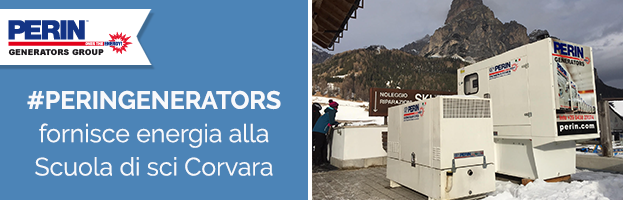 PERINGENERATORS fornisce energia alla Scuola Sci Corvara – Ladinia (Alta Badia)