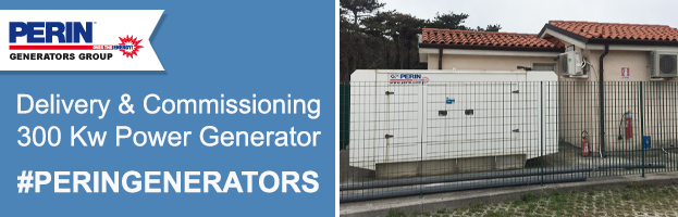 300 Kw power generator: new delivery & commissioning by PERINGENERATORS