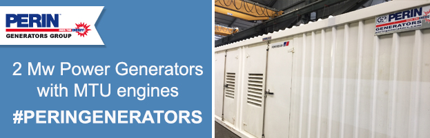 2 Mw power generators with MTU engine: unparalleled quality and power!