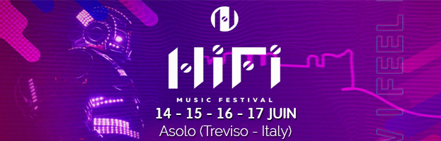 PERINGENERATORS official sponsor & energy supplier of HIFI Music Festival 2018 (Asolo – Italy)