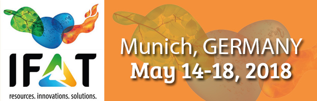 14 – 18 May: PERINGENERATORS at IFAT 2018 (Munich, GERMANY)