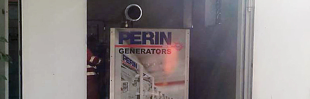 Generatore di corrente installato in una stanza